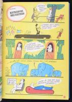 A Ludas Matyi c. szatirikus hetilap 1984-es, XL. évfolyamának számai egybekötve. Teljes évfolyam. Ko...