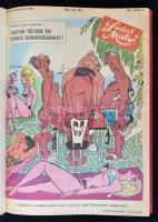 A Ludas Matyi c. szatirikus hetilap 1981-es, XXXVII. évfolyamának számai egybekötve. Teljes évfolyam...