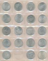 Ausztria 1955-1973. 25Sch Ag (19xklf) teljes sor T:1-,2
Austria 1955-1973. 25 Schilling Ag (19xdiff...