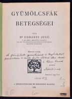 Urbányi Jenő: Gyümölcsfák betegségei. Bp., 1935, A Növényvédelem és Kertészet kiadása (Növényvédelem...