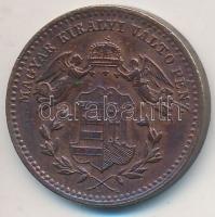 1868KB 1kr Cu "Angyalos címer" T:2-