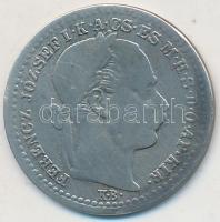 1870KB 10kr Ag "Váltó Pénz" T:3 kis ph