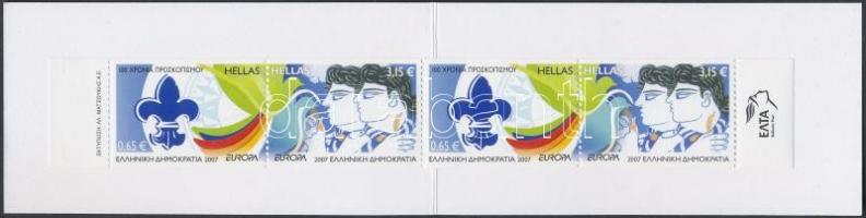 Europa CEPT: Scouting stamp booklet Europa CEPT: Cserkész bélyegfüzet