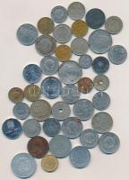 Románia 41db vegyes fémpénz T:vegyes Romania 41pcs os mixed coins C:mixed