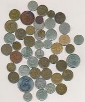 Orosz Birodalom / Szovjetunió 155g-os vegyes fémpénz tétel T:vegyes Russian Empire / Soviet Union 155g os mixed coins C:mixed