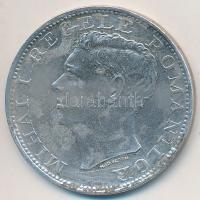 Románia 1944. 500L Ag T:2- polírozott, ph., fo. 
Romania 1944. 500 Lei Ag C:VF polished, edge error...