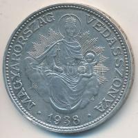 1938. 2P Ag "mosolygós Madonna" T:1- apró ph.
Adamo P7