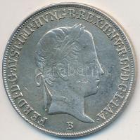 1847B 20Kr Ag "V. Ferdinánd" T:2,2- kis ph