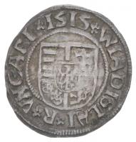 1515K-G Denár Ag "II. Ulászló" (0,53g) T:1-,2 
Huszár: 811., Unger I.: 646.c