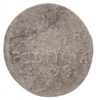 1698. Poltura Ag "I. Lipót" (0,83g) T:3 kissé hajlott
Huszár: 1482, Unger II.: 1093a