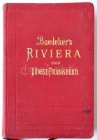 Baedeker, Karl: Die Riviera das südöstliche Frankreich. Korsika. Leipzig, 1906, Verlag von Karl Baedeker. Térképmellékletekkel. Kicsit kopott vászonkötésben, egyébként jó állapotban.