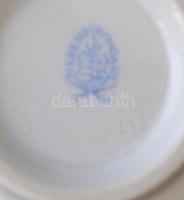 Herendi tulipán mintás tejkiöntő, porcelán, jelzett, hibátlan, 8x8cm