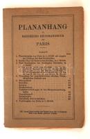 1923 Plananhang zu Baedekers Reisehandbuch für Paris(térképmelléklet Baedeker útikönyvéhez)