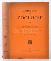 Richard Hertwig: Lehrbuch der Zoologie. Mit 588 Abbildungen im Texte. Elfte Auflage. Jena, 1916, Gustav Fischer. Kiadói egészvászon-kötésben, eredeti papírborítóban.