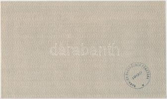 1918. 200K "A 2079" hullámos hátlap "BUDAFOK NAGYKÖZSÉG PÉNZTÁRA - 1900" körbély...