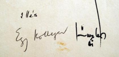 Szőnyi Jenő (1902-?): Illés 1961. Tus, papír, jelzett, 18×13 cm