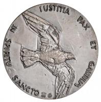 Vatikán ~1975. "VI. Pál pápa" jelzett Ag emlékérem. Szign.: Greco (47,53g/0.800/44mm) T:1-...