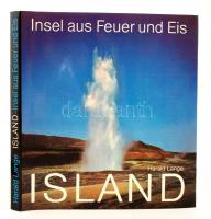 Harald Lange: Island Insel aus Feuer und Eis. Brockhaus 1985. HIbátlan állapotban, tékában / In flawless condition