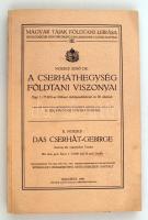 Noszky Jenő dr.: A Cserháthegység földtani viszonyai 1 földtani térképpel, és 20 ábrával.  Magyar Tájak Földtani Leírása III. Budapest, 1940. Stádium.  Kiadói papírkötésben