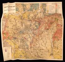 Noszky Jenő dr.: A Cserháthegység földtani viszonyai 1 földtani térképpel, és 20 ábrával.  Magyar Tá...