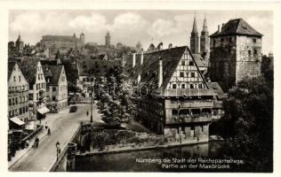 Nürnberg, Nuremberg; 7 old postcards from the Third Reich-era, swastika