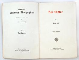 Buß, Georg: Der Fächer. Sammlung Illustrierter Monographien. Mit 120 Abbildungen. Bielefeld und Leip...