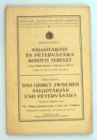 Szentes Ferenc: Salgótarján és Pétervására közötti terület 1 földtani térképpel, 4 táblával  7 ábrával.  Magyar Tájak Földtani Leírása V. Budapest, 1943. Stádium.  Kiadói papírkötésben