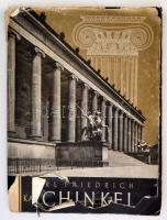 Jozeph Schmid: Karl Friedrich Schinkel. Der Vorläufer neuer deutscher Baugesinnung. Leipzig, 1943, (Kummer) Kiadói kopottas papírkötésben, szakadozott védőborítóval