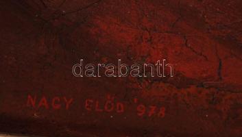 Nagy Előd (1942-): Zsámbék. Olaj, vászon, jelzett, 120×80 cm