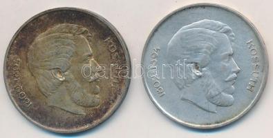 1947. 5Ft Ag "Kossuth" (2x) T:2- patina