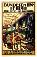 Österreichischer Bundesbahnführer für Reise und Touristik. Nördlicher Wienerwald. Szerk.: Biendl, Hans - Sinek, Ludwig. Wien, 1925, Steyrermühl Verlag. Számos fekete-fehér fényképpel. Kopott papírkötésben, egyébként jó állapotban, egyébként jó állapotban.