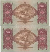 1932. 50P (5x) sorszámkövetők T:I-,II