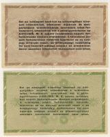 1946. 100.000AP hátoldali évszámban erős lemezhiba + 50.000AP hátoldalon vékonyabb betűkkel, elcsúsz...