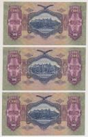 1930. 100P (7x) sorszámkövetők T:I,I-