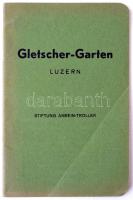 1938 Gletschergarten in Luzern. Luzern, C. J. Bucher. Érdekes képekkel. Papírkötésben, jó állapotban, 43 p.