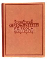 1937 Az Orsz. M. Kir. Képzőművészeti Főiskola kiállítása, sok fotóval  illusztrált kiadvány, pp.:47+48, 20x16cm