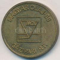 DN "Magyar Olaj- és Gázipari Rt." Cu zseton (26mm) T:2