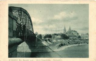 Komárom, Komárno; 18 db régi képeslap, vegyes minőség, közte 2 db modern lappal / 18 old postcards, ...