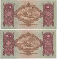 1932. 50P (5x) sorszámkövetők T:I-,II
