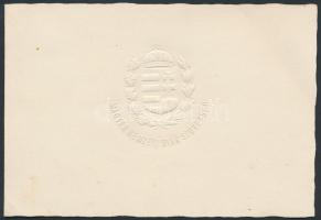 Magyar Nemzeti Diák Szövetség, karácsonyi és új évi üdvözlő lap, 1930-as évek