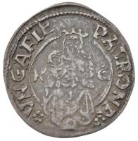 1517K-G Denár Ag II. Lajos (0,5g) T:2,2- Huszár: 841., Unger I.: 673.m var.