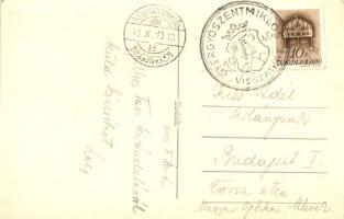 Gyilkos-tó, Lacul Rosu; 'Gyergyószentmiklós visszatért' So. Stpl