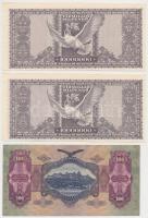 10db-os vegyes pengő bankjegy tétel T:I-II