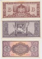 10db-os vegyes pengő bankjegy tétel T:I-II