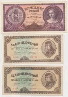 10db-os vegyes pengő bankjegy tétel T:I-II