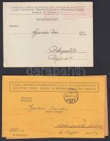 cca 1920-1930 a Turul Szövetség meghívói különféle alkalmakra,összesen 6 db