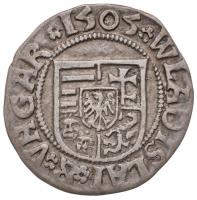 1505K-H Denár Ag "II. Ulászló" (0,65g) T:1-,2
Huszár 811.,Unger I.: 646.b var