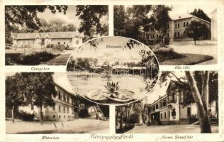 Hévíz-gyógyfürdő, Csányi-ház, Ella villa, Hetes-ház, Ferenc József-ház (EK)