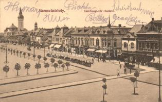 Marosvásárhely, Targu Mures; Széchenyi tér / square (EK)