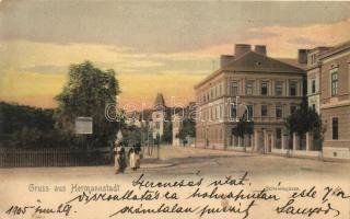 Nagyszeben, Hermannstadt, Sibiu; Schewis utca / Schewisgasse / street (EK)